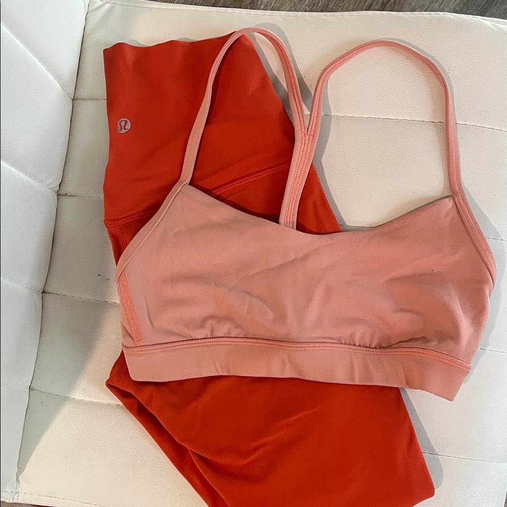 Box of 10 lululemon sets and activewear